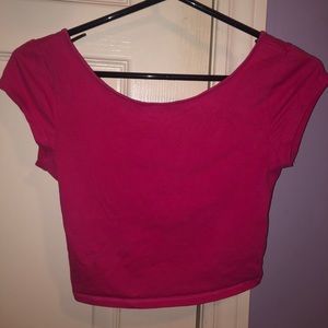 American Eagle Cross back crop top